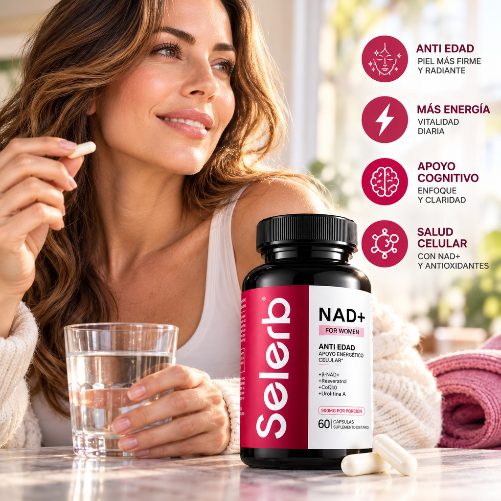 SELERB NAD+ FOR WOMAN 60 CAP