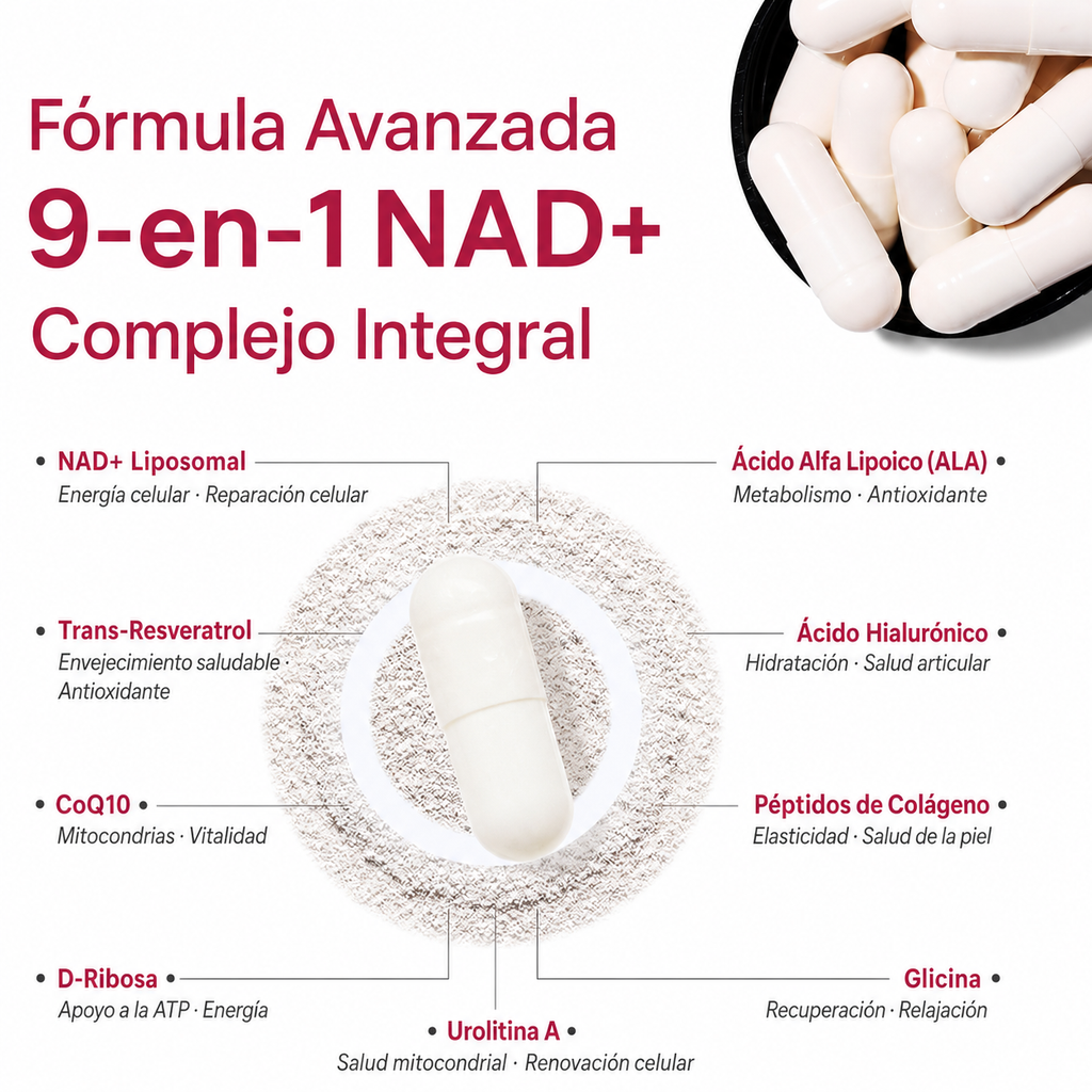 SELERB NAD+ FOR WOMAN 60 CAP