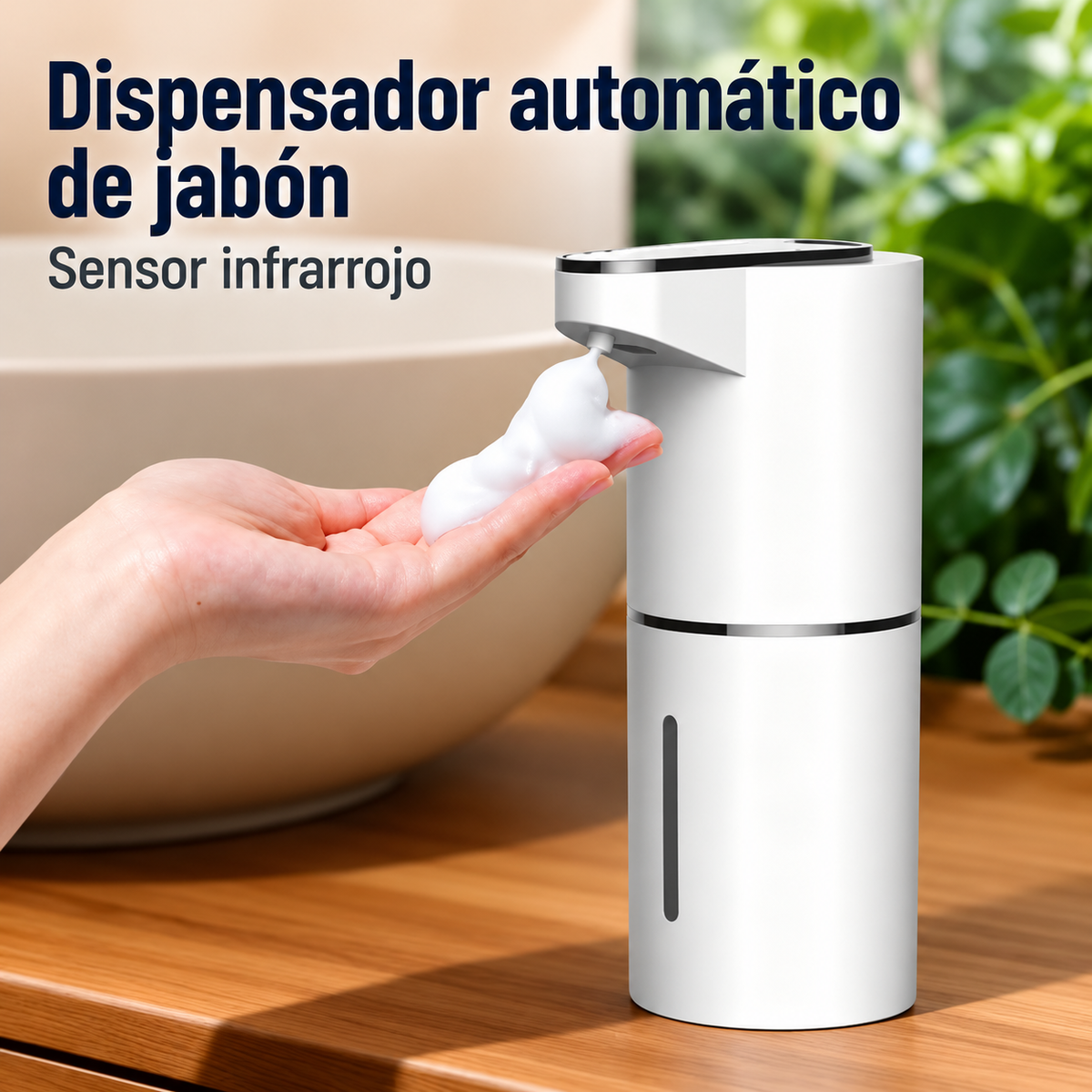 Dispensador Automático Jabón Sensor