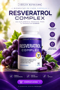 NAD+ RESVERATROL 60 CAPSULAS TOP